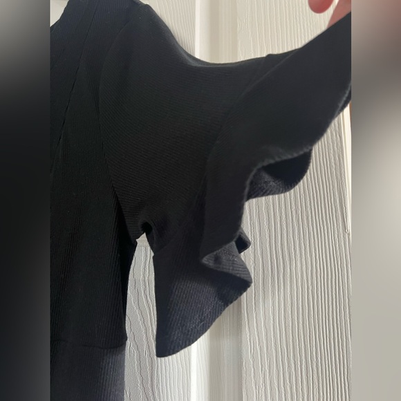 Torrid Black Small Rib Hi-Lo Knit Dress Size 1XL EUC - Picture 4 of 9